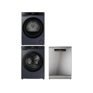 3'lü Beyaz Eşya Set Antrasit(hw100-bp14357geu1-hd100-d357gu1e-xf6b2m3px)