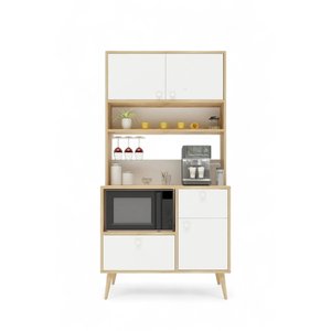 Latte Kahve Köşesi / Çok Amaçlı Dolap / Airfryer Dolabı / Mutfak Organizeri