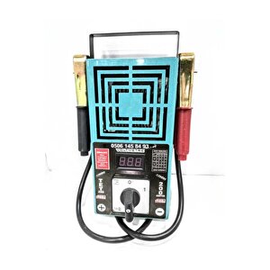 6-12-24 Volt 200 Amper Akü Test Cihazı Tuğra Tet 200 Yerli Üretim Sürpriz Hediye Paketli