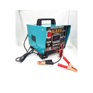 Akü Şarj Cihazı Redresör 12 Volt 30 Amper Dijital Göstergeli 250 Ampere Kadar Şarj