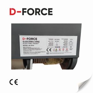 Df-0512 Elektrikli Vinç 600-1200 Kg 1800 W