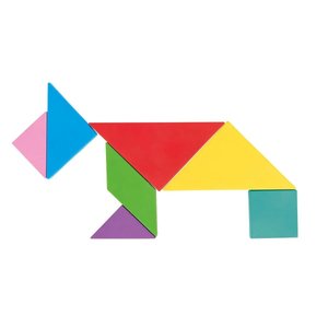 03 569 Ahşap Manyetik Tangram -pilsan Oyuncak
