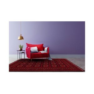 Zagros Kirmizi 03 Etni̇k Desenli̇ Hali, 150x230