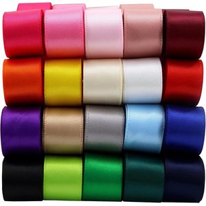 Dar Dokuma Açık Mavi Saten Kurdele - 2 Cm. X 10 Metre - 1 Adet