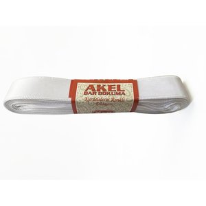 Akel Dar Dokuma Krem Saten Kurdele - 2 Cm. X 10 Metre - 1 Adet
