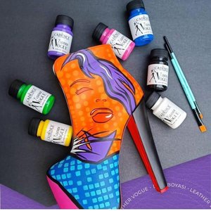 Leather Vogue Deri̇ Boyasi Lvf-02 Fosforlu Turuncu 50ml
