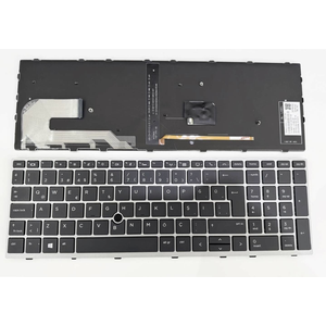 Hp Elitebook L12999-001 L12999-141 L13000-001 Ile Uyumlu Notebook Klavye - Tuş Takımı / Siyah - Tr - Backlit