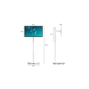 27fe7m45 27 İnç Full Hd Dokunmatik Taşınabilir Akıllı Monitör, Döner Ekran, Android, Bataryalı