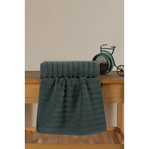 Wave Serisi Premium Micro Cotton Banyo Havlusu 80x150 Cm - Yeşil Yeşil