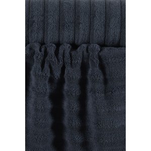 Wave Serisi Premium Micro Cotton Banyo Havlusu 80x150 Cm - Koyu Mavi Koyu Mavi