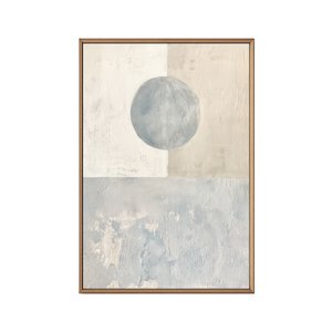 Dekoratif Duvar Tablosu Wabi-sabi Naturel Seri Masif Ahşap Çerçeveli Ev Aksesuarı - 2'li Kombin 35x50 cm