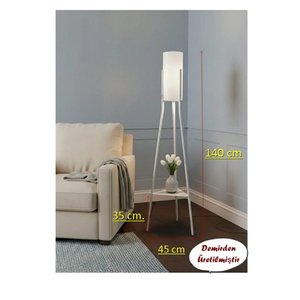 Luz Beyaz Rafli Lambader 4010