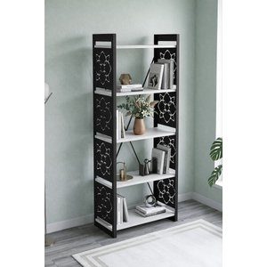 5 Katli Endüstri̇yel Ki̇taplik, Çi̇çekli̇k, Çok Amaçli Raf 2800b