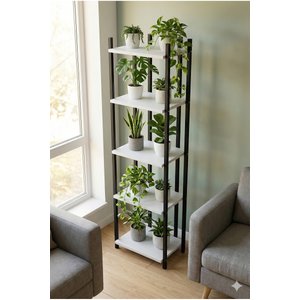 Zen 5 Katli Beyaz Ki̇taplik 6005b