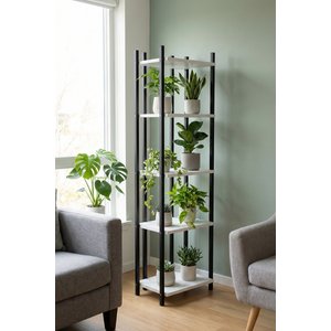 Zen 5 Katli Beyaz Ki̇taplik 6005b