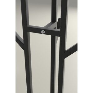 Retodesi̇gn 9 Askili Metal Elbi̇se Askisi, Portmanto Askisi, Antre Ayakli Aski 5111