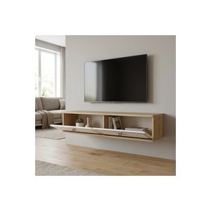 Tda1206dbs Tuna120 Duvara Montaj Tv Stand Safi̇rmeşe-beyaz-si̇lver 120cm Safirmeşe -Beyaz- Silver