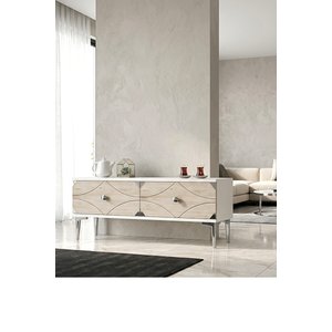 Tda1297bts - Alfa120 Duvara Montaj Tv Stand, Tv Rafi, Tv Sehpasi Beyaz - Traverten - Silver 120cm Beyaz-Traverten-Silver