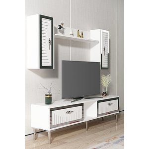 Tvr1501bs Tuna Tv Üni̇tesi̇ Takimi Beyaz-si̇lver 150cm Beyaz Silver
