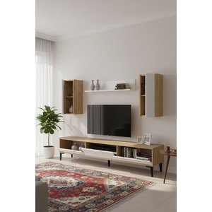 Tvr1899db Aplos Tv Üni̇tesi̇ Takimi Safi̇rmeşe-beyaz 180cm Safirmeşe-Beyaz