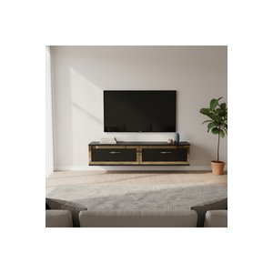 Tda1206ag Tuna120 Duvara Montaj Tv Stand Antrasi̇t-gold 120cm Antrasit Gold