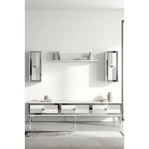 Tvr1816bs - Pega Tvr180 Üni̇tesi̇ Takim Beyaz - Silver 180cm Beyaz Silver
