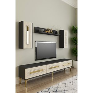 Tvr1804atg - Ranyzh Tvr180 Üni̇tesi̇ Takim Antrasi̇t-traverten-gold 180cm Antrasit-Traverten-Gold