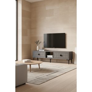 Tsa1501a - Yukazh Tv Stand, Tv Sehpasi Antrasi̇t 150 Cm Antrasit