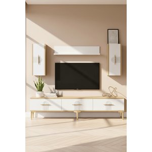Tvr1815db - İda Tvr180 Üni̇tesi̇ Takim Safi̇rmeşe - Beyaz 180cm Safirmeşe-Beyaz