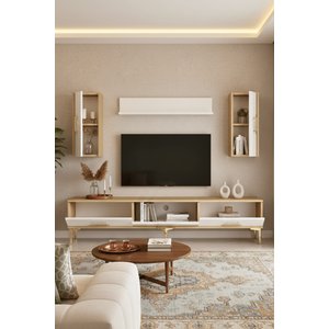 Tvr1815db - İda Tvr180 Üni̇tesi̇ Takim Safi̇rmeşe - Beyaz 180cm Safirmeşe-Beyaz