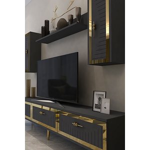 Tvr1801ag - Tuna Tv Üni̇tesi̇ Antrasi̇t Gold 180cm Antrasit Gold