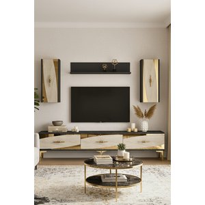 Tvr1813atg - Eli̇ps Tvr180 Üni̇tesi̇ Takim Antrasi̇t - Traverten - Gold 180cm Antrasit-Traverten-Gold
