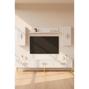 Tvr1815b - İda Tvr180 Üni̇tesi̇ Takim Beyaz 180cm Beyaz