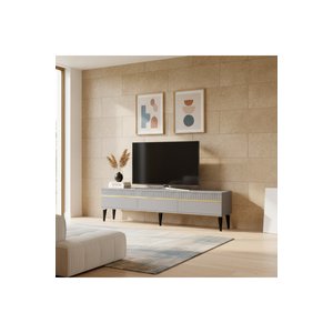 Tsa1844ag - Dumazh Tv Stand, Tv Sehpasi Antrasi̇t - Gold 180cm Antrasit Gold