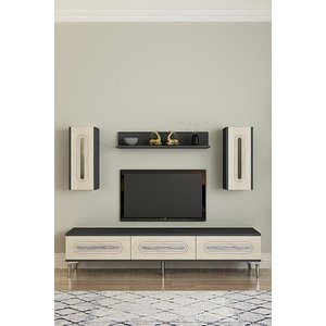 Tvr1804ats - Ranyzh Tvr180 Üni̇tesi̇ Takim Antrasi̇t-traverten-silver 180cm Antrasit-Traverten-Silver