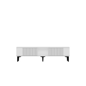 Tsa1502b - Corsatv150 Tv Stand, Tv Sehpasi Beyaz 150cm Beyaz