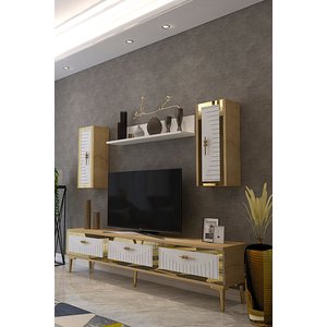 Tvr1801db - Tuna Tv Üni̇tesi̇ Safi̇rmeşe-beyaz Gold 180cm Safirmeşe-Beyaz