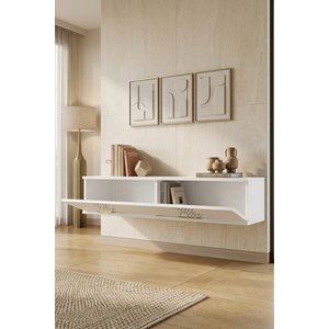 Da1232b Slim Dresuar, Antre Hol Rafi Beyaz 120 Cm Beyaz