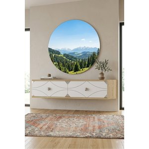 Da1297dbs Alfazh Dresuar, Antre Hol Rafi Safi̇rmeşe - Beyaz - Silver 120 Cm Safirmeşe -Beyaz- Silver