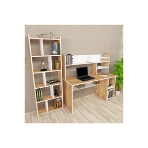 Jimmy-twins Snow 145 Cm Çalışma Masası Takımı Jms02