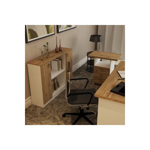 Ophira-1-2-3-4 Oph02 Ofis Büro Masa Takımı Çam Beyaz