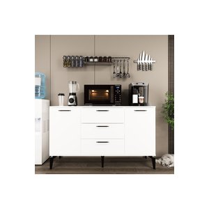 Almata Çok Amaçlı Dolap,modern Konsol, Mutfak Dolabı, Çekmeceli Dolap, Kahve Köşesi, Şifonyer Alt01