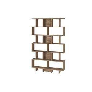 Alano-120 Cm. Raflı Kitaplık Atlantik Çam