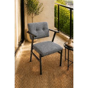 Opera Bahçe & Balkon Oturma Grubu Gri̇ 2 Tekli Koltuk, 1 İkili Koltuk 2+1+1 Çay Seti
