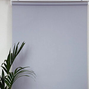 Kumaş Stor Perde Gri 100x200 cm