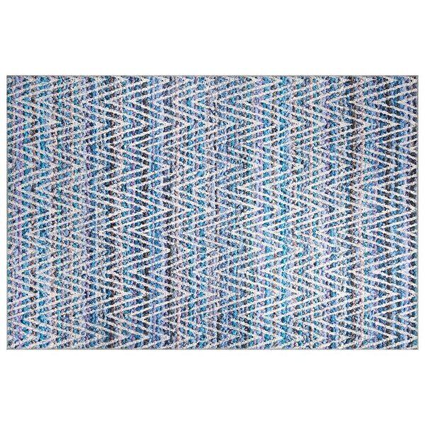 Artloop Dorian Şönil Dokuma Mavi Halı Al 234 115x160 cm