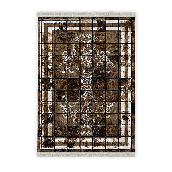 Kıvırcık Halı Tekstil Taban Halı Dt-1217-e- 80x300 cm
