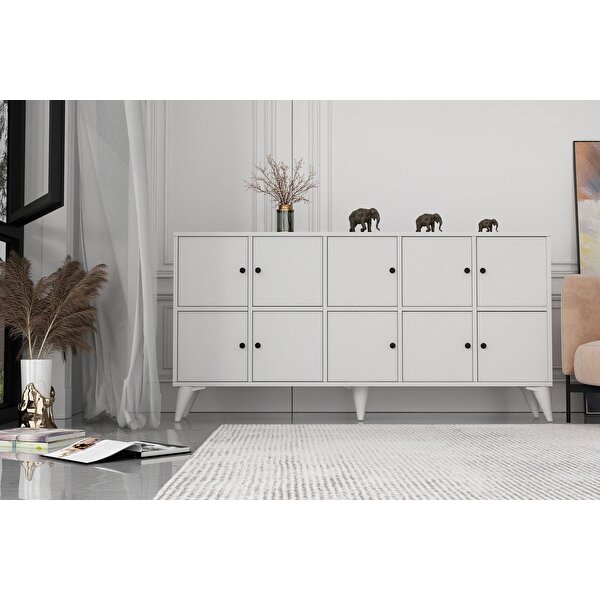 Tierney 6 door accent cabinet discount
