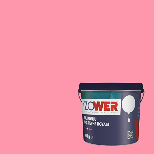 İzower Silikonlu Dış Cephe- 10 Kg- Pembe İnci20 10 kg
