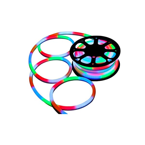 AC AYDINLATMA 220v Neon Led 6x12 Rgb 50mt